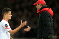 Liverpool-midfielder-Philippe-Coutinho-and-Jurgen-Klopp