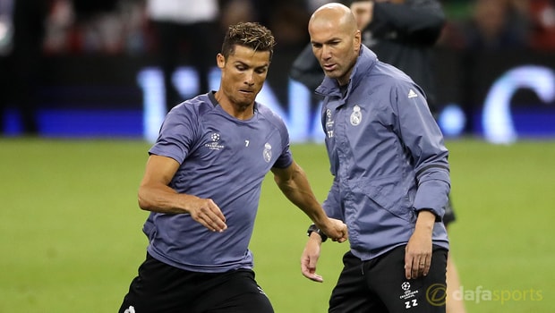 Real-Madrid-coach-Zinedine-Zidane-and-Cristiano-Ronaldo